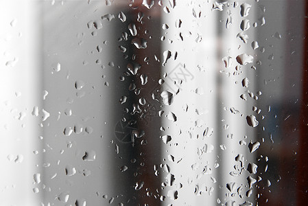 滴滴子情绪环境宏观生态装饰天气风格玻璃雨滴液体背景图片