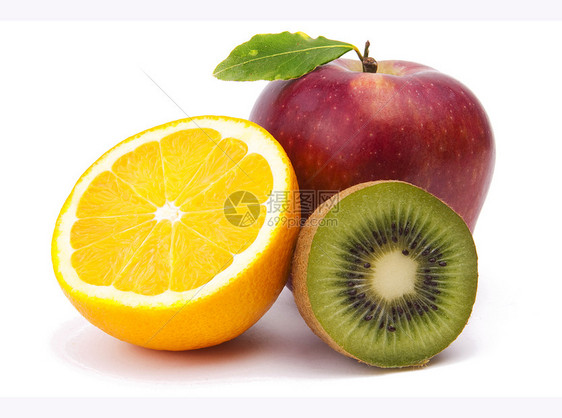 新鲜水果绿色农业橙子饮食维生素蔬菜黄色叶子营养小吃图片