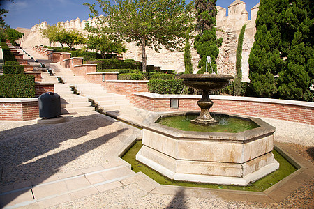 阿尔梅利亚城堡喷泉图片