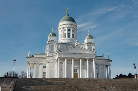 大教堂城市建筑学纪念碑蓝色教堂白色教会建筑地标崇拜图片