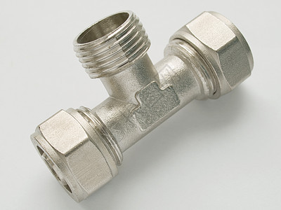 水管连接器管子分频器白色维修合金塑料宏观工具管道配件图片