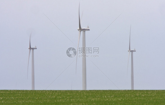 发电产生风力车力量农村水平发电机国家乡村地标图片