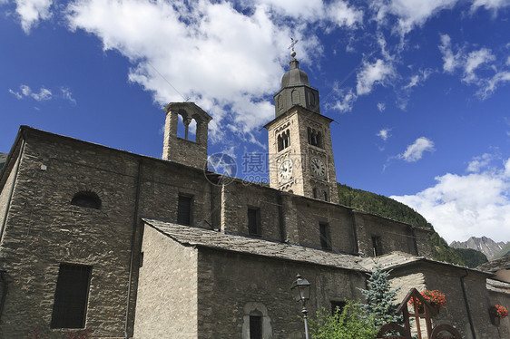 意大利Morgex古老教堂图片