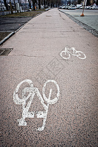 自行车巷行人路面途径活动城市危险街道车道旅行小路图片