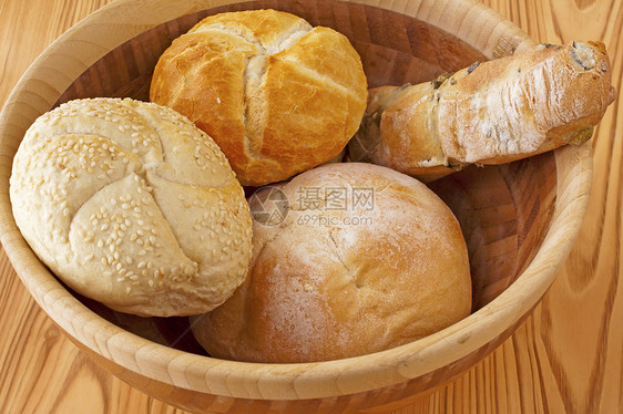 面包饼糕点美食市场食物面包师展示种子小麦面包面粉图片