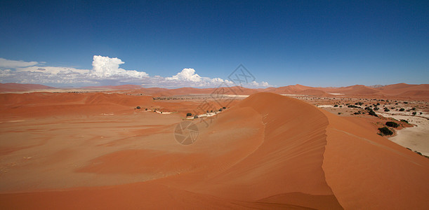 索苏武夫莱沙丘旅行沙漠蓝色干旱场地天空风景纳米布太阳生态图片