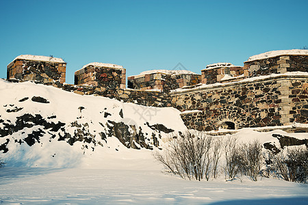 苏门琳娜海堡垒要塞石头图片