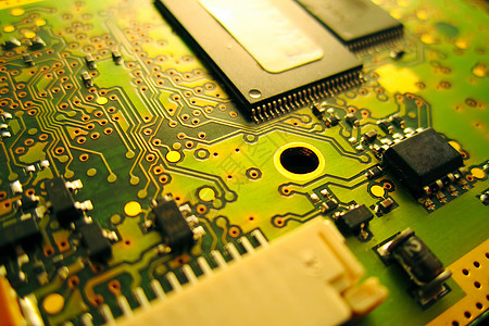 电路板电气晶体管绿色技术原理图半导体电容器电阻器筹码电子产品图片