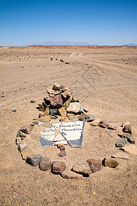 地面石块的构成情况沙漠环境纳米布地平线场景爬坡土地地区地形晴天图片