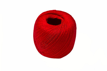 红线缝纫红色裁缝织物棉布细绳闲暇卷轴纺织品工作图片