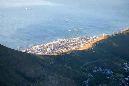 开普敦市Cape Town城市海岸蓝色公园海洋天空桌子风景海滩岩石图片