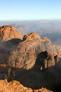 太阳从西奈山升起半岛天空全景风景行星土地地方目的地岩石个性图片