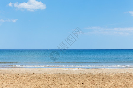 海滩海景闲暇风景地平线波浪天气假期海洋海岸支撑图片