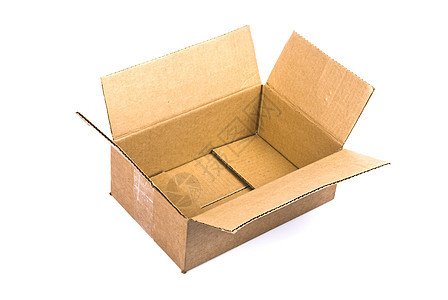 空开的纸板框仓库正方形购物货物船运贮存运输包装盒子棕色图片