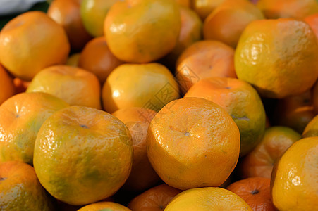 坦格林美食黄色水果热带食物甜点团体营养农业市场图片