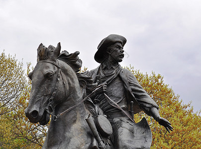 瓦科雕像人骑马青铜男人骑士艺术品雕塑图片