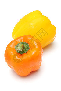 辣椒橙子蔬菜白色烹饪胡椒食物厨房黄色文化植物图片