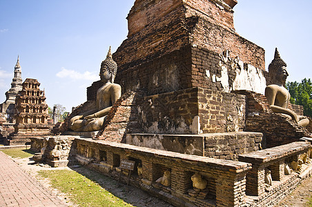 瓦特马哈寺庙旅行建筑建筑学热带扫管佛塔雕像精神废墟图片