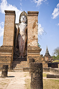 瓦特马哈废墟扫管公园建筑旅行热带佛塔宗教历史精神图片