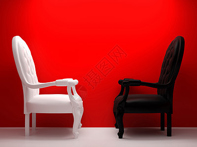 装甲主席插图公寓地面扶手椅渲染房间背景图片