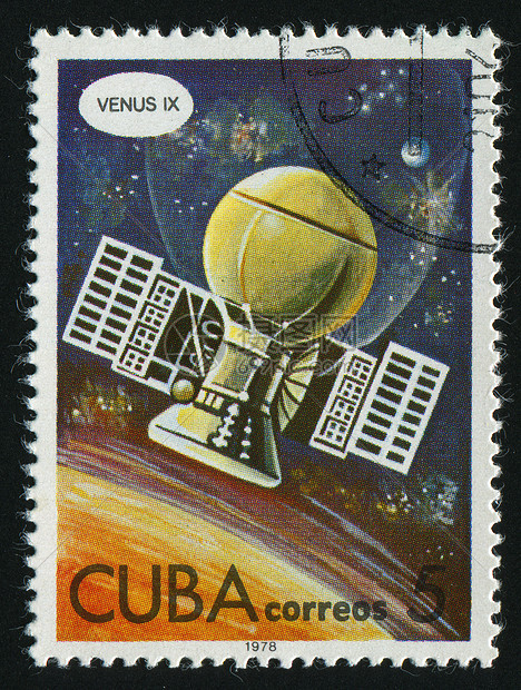 邮票喷射轨道勘探宇航员宇宙科学技术飞船旅行邮资图片