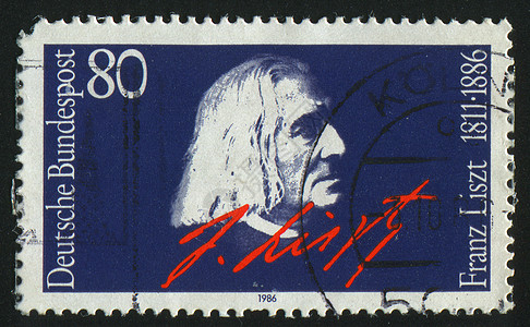 邮票卡片头发成人男性作曲家集邮邮局男人演奏家音乐家图片