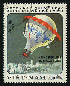 邮票集邮信封地址空气浮力飞机缆车漂浮篮子气球图片