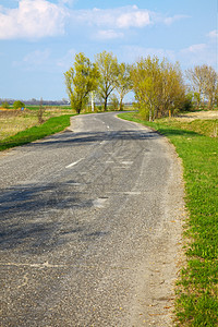 路运输探索曲线路面农村路线弯曲国家风景地平线图片