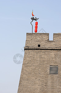 古代城墙天空历史建筑旅行建筑学观光地标历史性城市中心图片