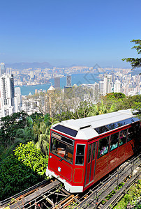 香港高峰车摩天大楼住房商业建筑公园顶峰爬坡港口生态酒店图片
