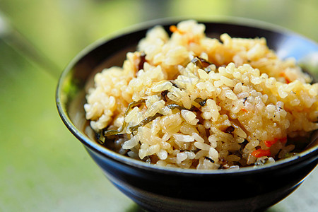 大米饭黑色粮食主食文化红色收成食物纤维糖类盘子图片
