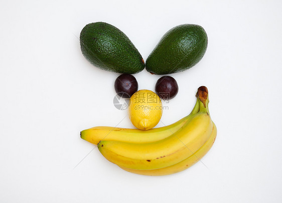 以水果为面目植物卡通片工作室小吃乐趣饮食眼睛浆果快乐蔬菜图片
