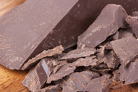 苦巧克力糖果食欲盘子营养巧克力诱惑黑色甜点喜悦内啡肽图片