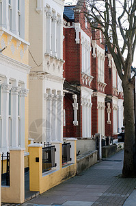 典型的英语建筑建筑学房屋邻居住宅家园建筑物房子邻里家庭财产图片