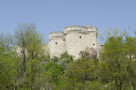 圣安卓城堡 位于背景图片