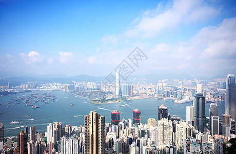 香港场景码头旅游摩天大楼商业经济景观市中心金融办公室图片