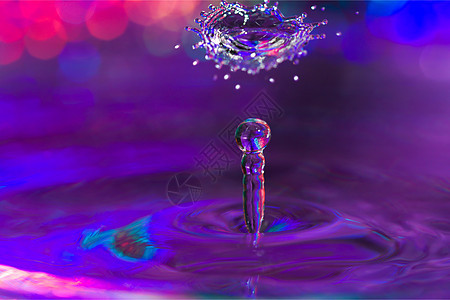 水滴雕刻速度摄影涟漪静物反射水雕宏观雕塑碰撞图片