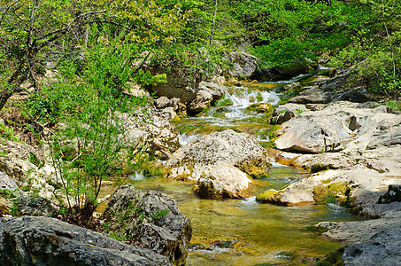 山山河运动荒野环境瀑布野生动物岩石山脉溪流森林苔藓图片