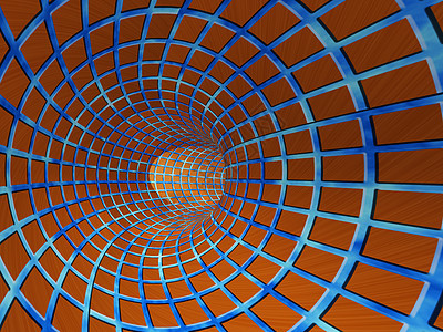 抽象隧道绘画技术曲线互联网网络运输反射蓝色管子电脑图片