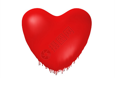 心脏3D 血滴图片
