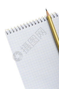铅笔笔记本办公室石墨软垫剪裁条纹空白商业金属金子日记图片