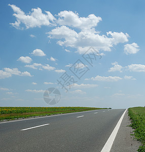 平面公路地形沥青地平线车道天空自由车辆运动旅行土地图片