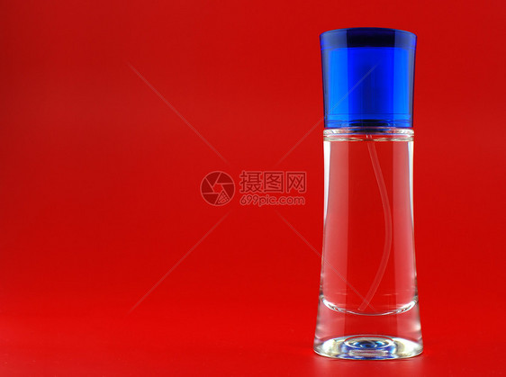 蓝瓶香水礼物奢华麝香香味水晶化妆品玻璃身体女性喷雾器图片