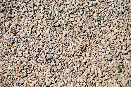 Macadadam 面板灰色砂砾卵石材料岩石花岗岩碎石地面石头图片