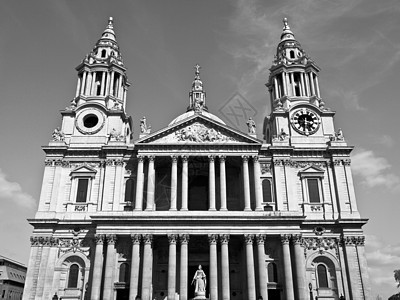 伦敦圣保罗大教堂建筑学废墟雕塑地标英语信仰王国建筑宗教教会图片