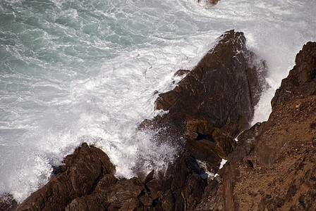 澳大利亚拜伦湾日落反射海洋沉思场景图片