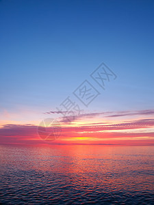 高级日落湖风景粉色旅行日落湖泊太阳场景波纹射线反射图片