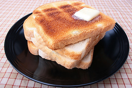 面包和黄油营养午餐小吃养分饮食碳水小麦纤维早餐食物图片