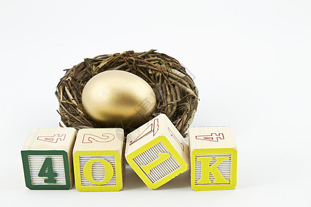 401K 储蓄概念图片