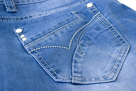 蓝色牛仔裤裙子靛青口袋裤子衣服帆布服装牛仔布服饰编织图片